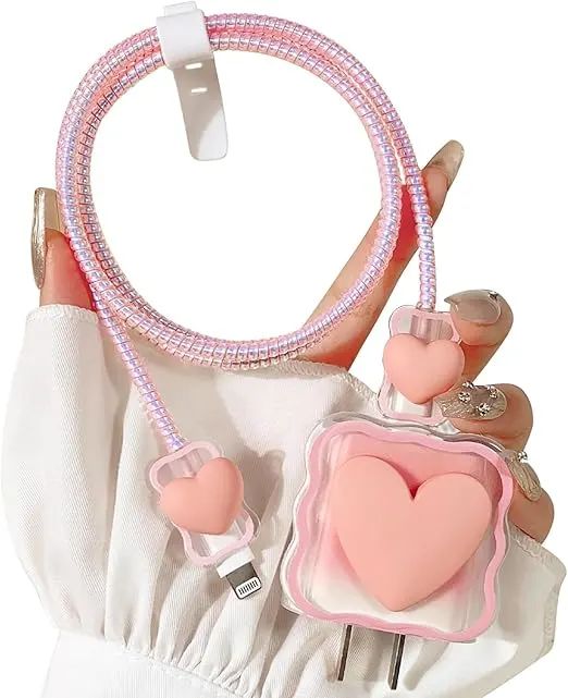 Adorable Heart-Shaped Precision Cable Protector